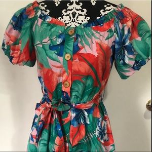Zara floral summer dress